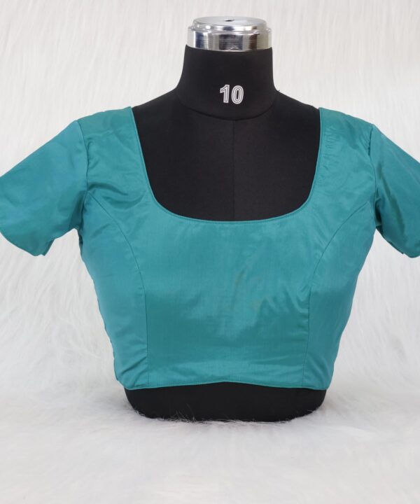 Princess Cut Blouse Design - Teal