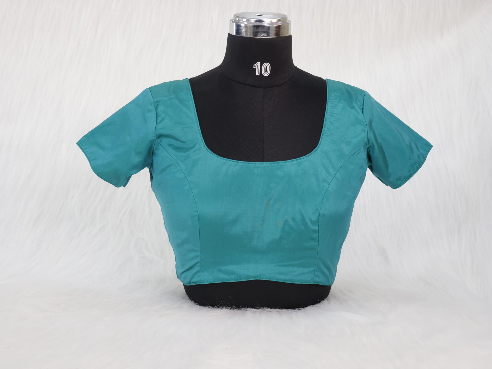 Princess Cut Blouse Design - Teal