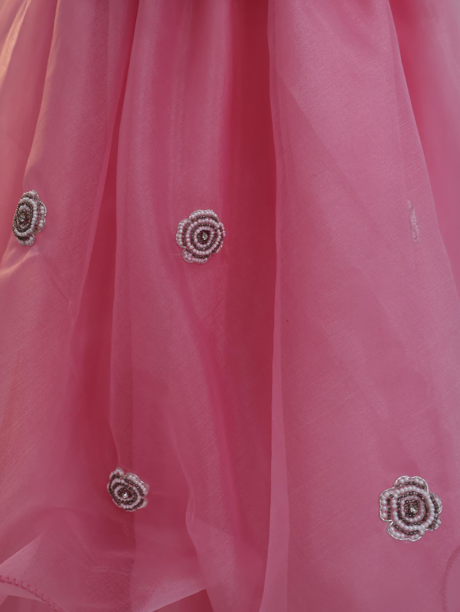 Blush Blossom Princess Party Dress - Image 3